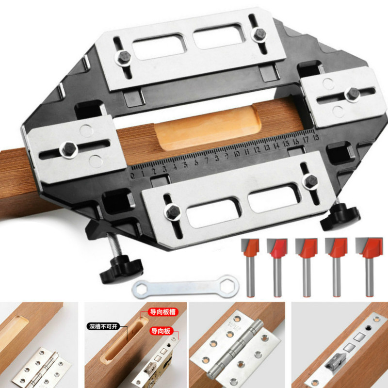 Dowel Jig Kit - New Woodworking Slotting Locator With Router