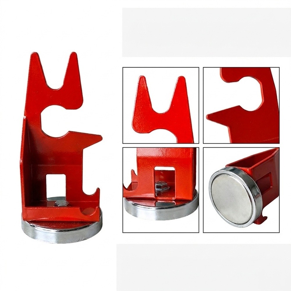 Common Tools In Workshop - Steel Magnetic Bracket with Multi-Slot Design