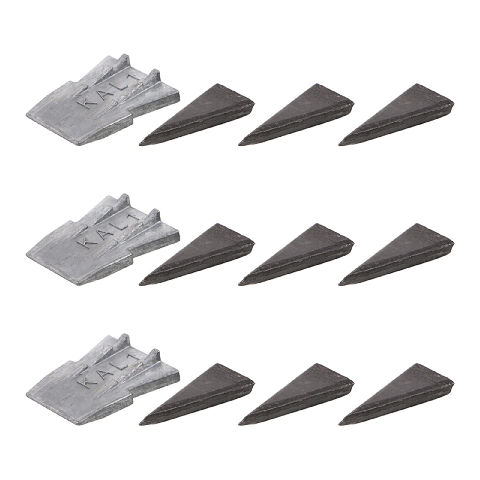 Workshop Tools Hammer - 12Pcs Axe Handle Wedges Metal Iron