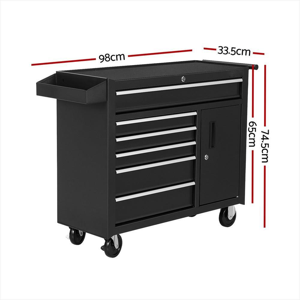 &6 Drawer Tool Box Chest Cabin - đánh giá và giá Tools Box For Workshop