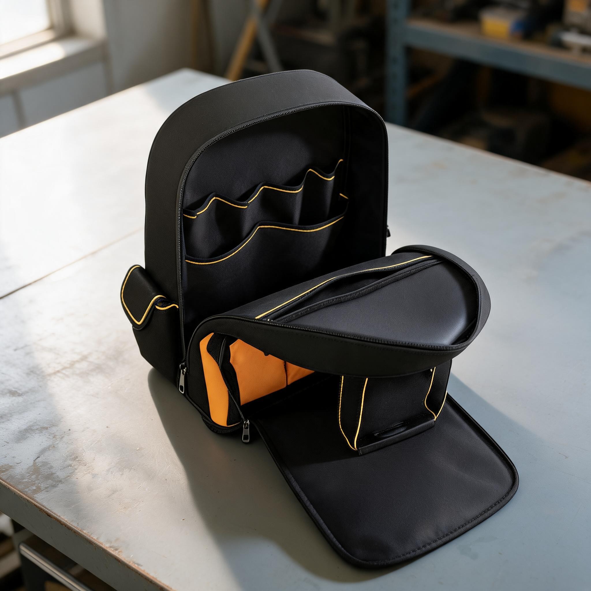 Oxford Cloth Tool Backpack wit - đánh giá và giá Common Tools In Workshop