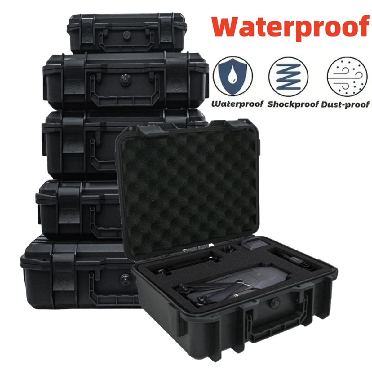Tool Box Organizer Waterproof  - đánh giá và giá Workshop Tools Box