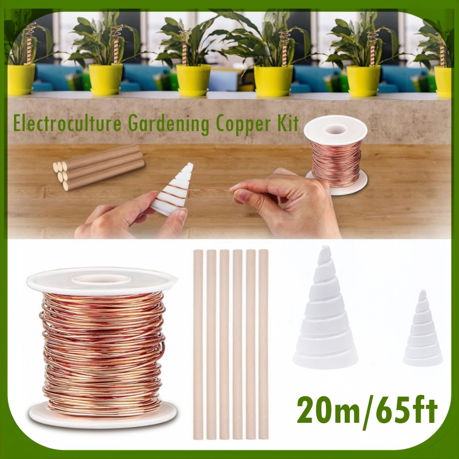 20m/65ft Electroculture Garden - đánh giá và giá Dowel Jig Kit