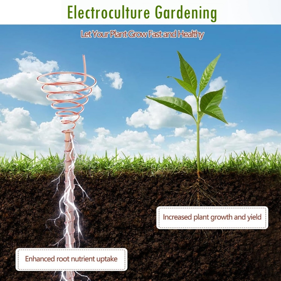 20m/65ft Electroculture Garden - đánh giá và giá Dowel Jig Kit