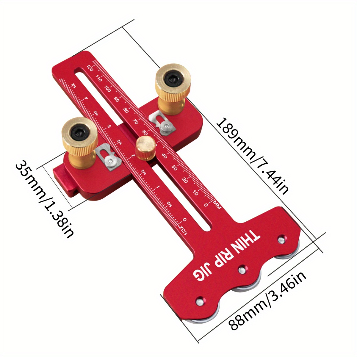Thin Rip Table Saw Jig,3 Pulle - đánh giá và giá Dowel Jig Kit