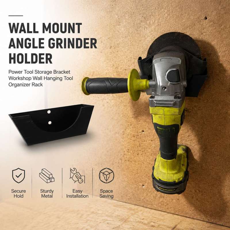 Angle Grinder Wall Mount Brack - đánh giá và giá Workshop Tools Hanger