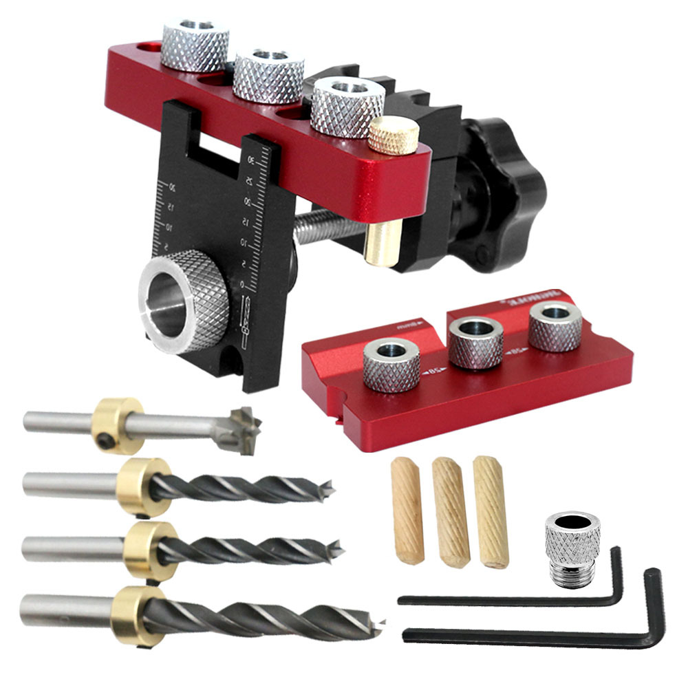 3 In 1 Universal Dowel & Pocke - đánh giá và giá Dowel Jig Kit
