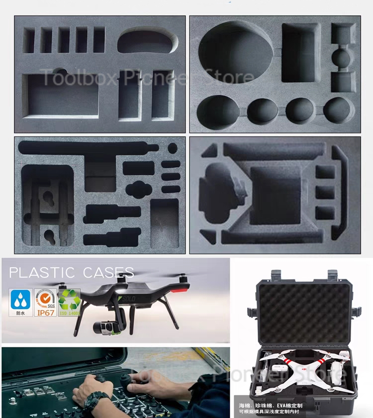 Tool Box ABS Plastic Equipment - đánh giá và giá Workshop Tools Box