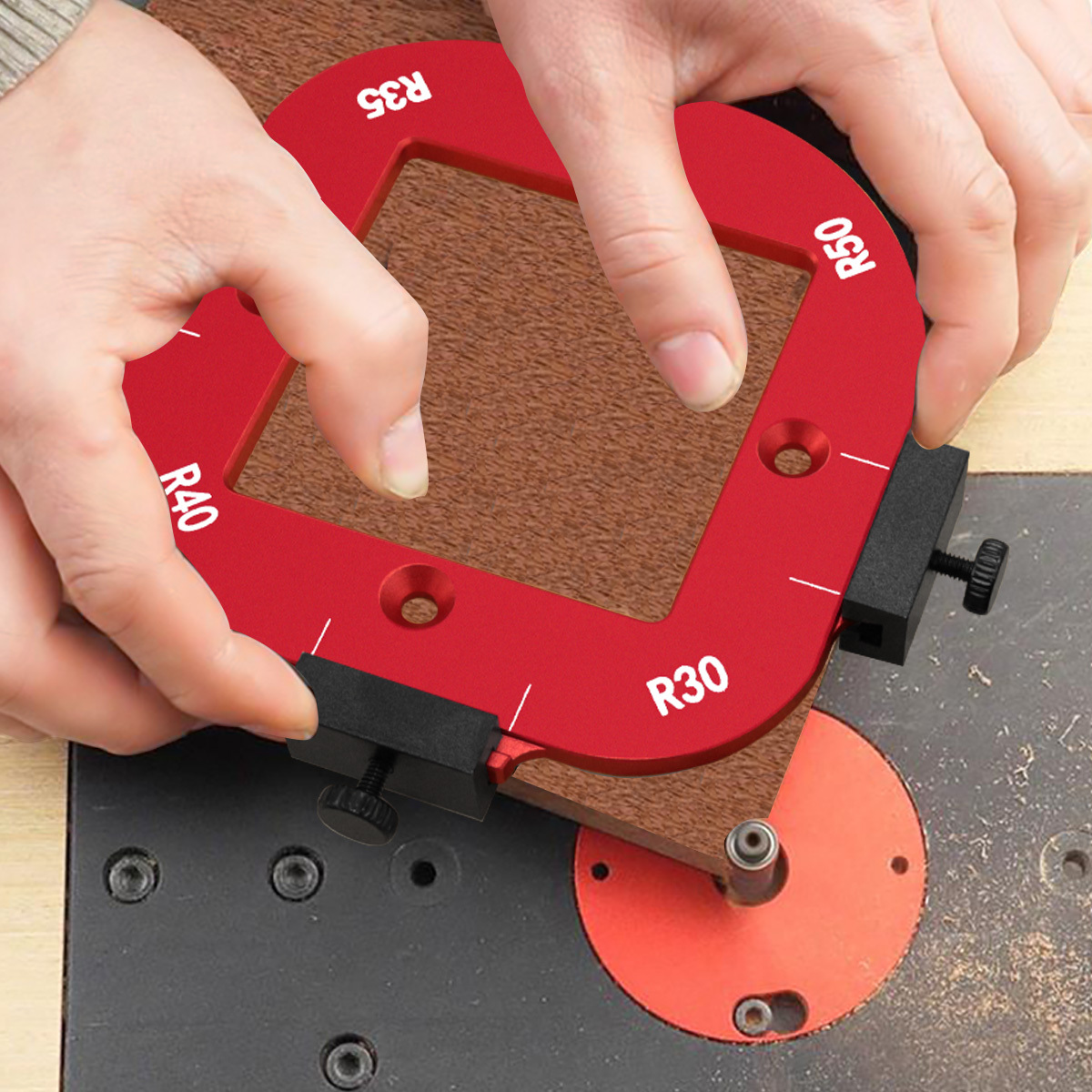 Aluminum round Corner Radius T - đánh giá và giá Dowel Jig Kit