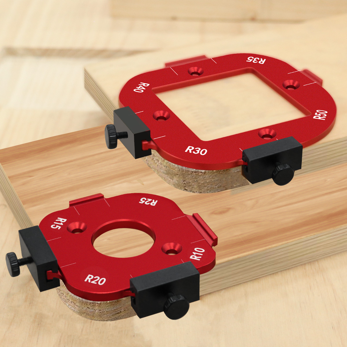 Aluminum round Corner Radius T - đánh giá và giá Dowel Jig Kit