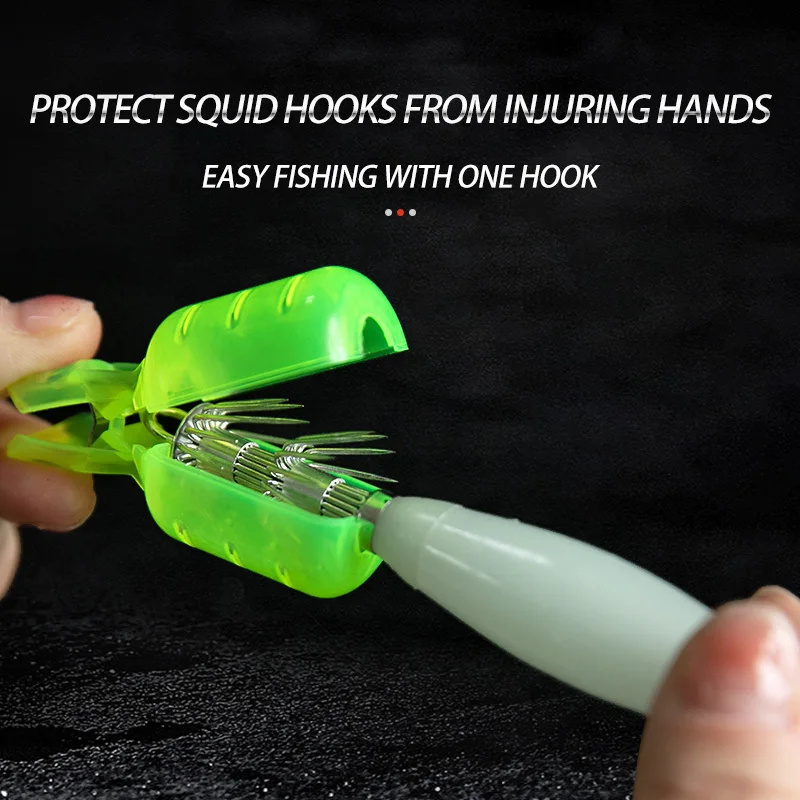 10Pcs/Lot Squid Jig Hook Cover - đánh giá và giá Dowel Jig Kit