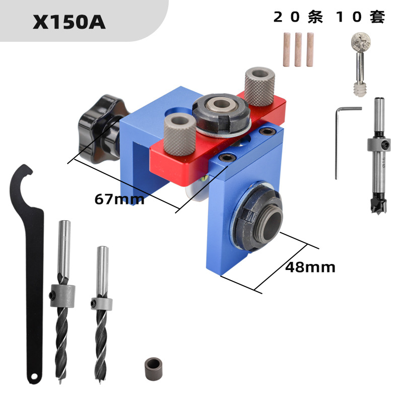 TEBAK W-136 Pocket Hole Jig Ki - đánh giá và giá Dowel Jig Kit