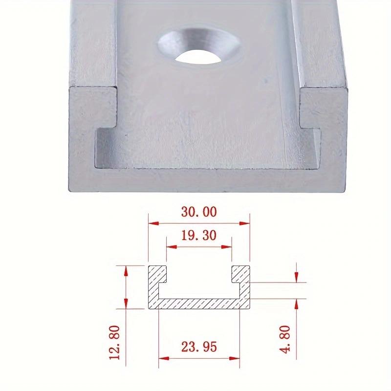 2pcs 800mm 30 Type T-track & 6 - đánh giá và giá Dowel Jig Kit