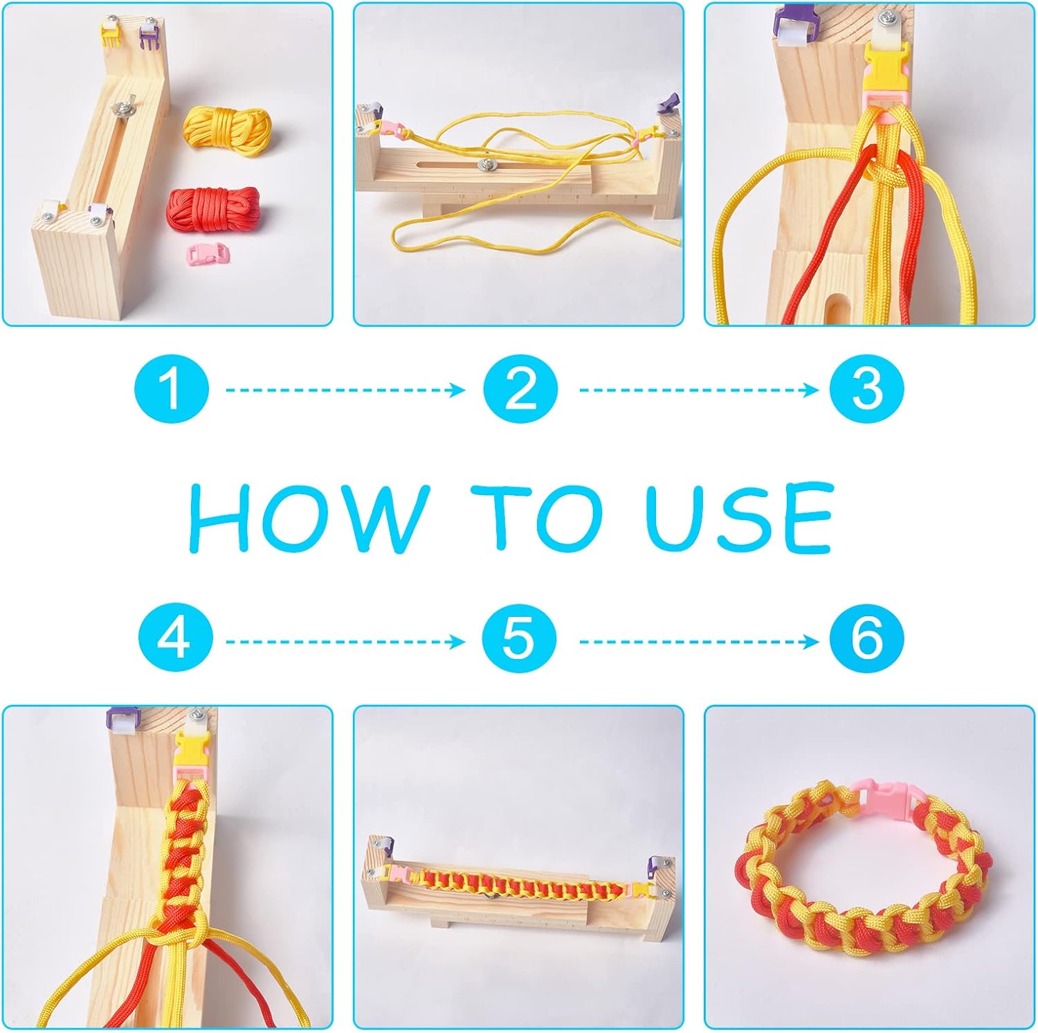 Wood Paracord Jig Bracelet Mak - đánh giá và giá Dowel Jig Kit